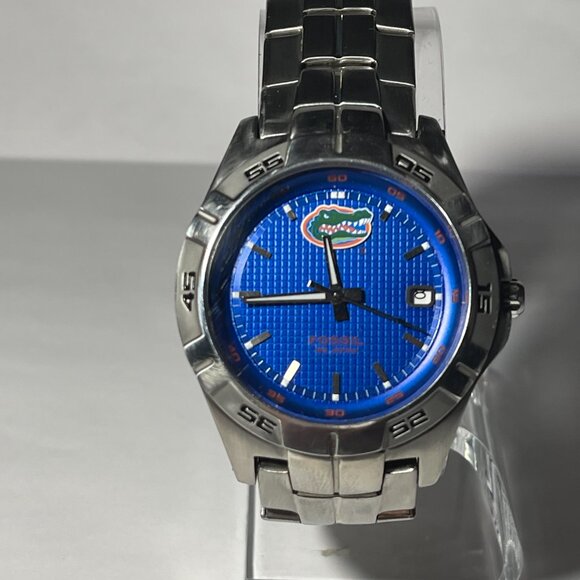 Florida Gators NCAA Stainless-Steel Watch by Fossil NEW (RARE) - Picture 6 of 8